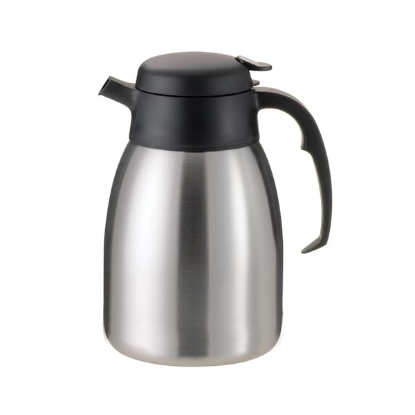 SteelVac Carafe, Vacuum Insulated, 2.0 Liter, Brushed Stainless